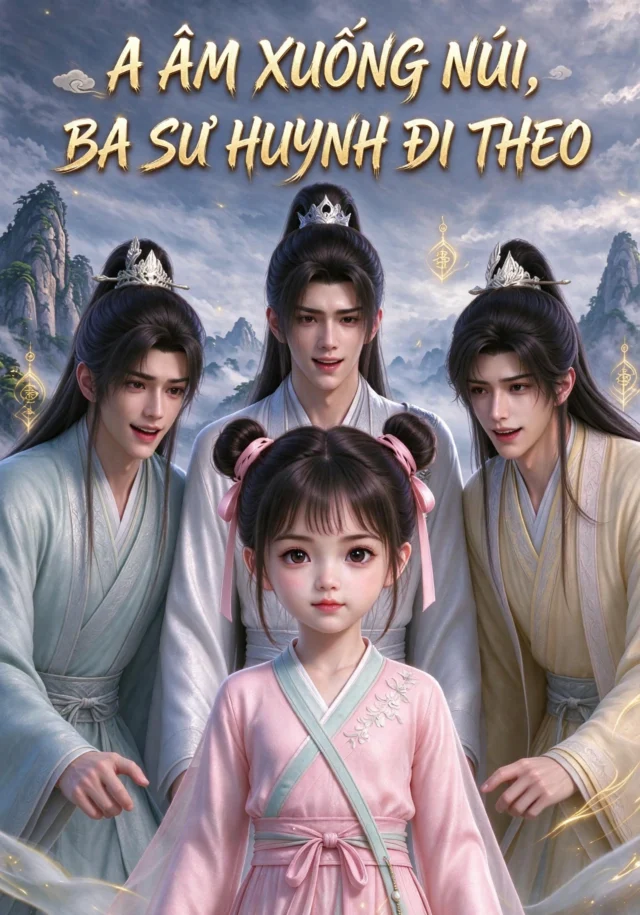 A Âm Xuống Núi, Ba Sư Huynh Đi Theo