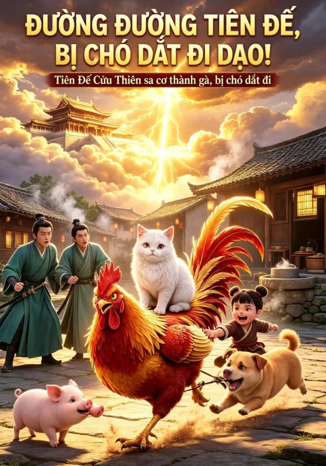Đường Đường Tiên Đế, Bị Chó Dắt Đi Dạo!