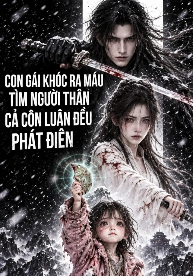 Con Gái Khóc Ra Máu Tìm Người Thân, Cả Côn Luân Đều Phát Điên