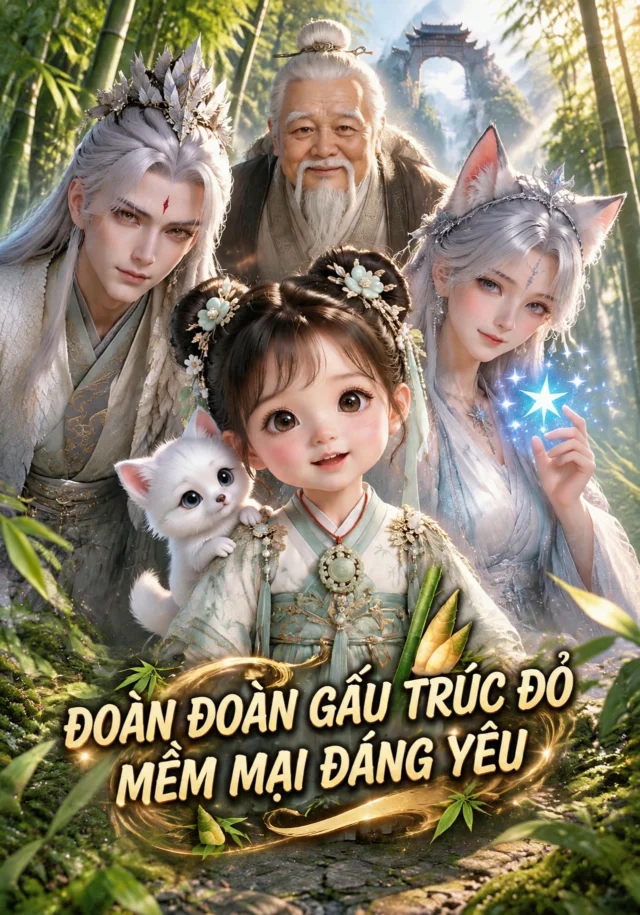 Đoàn Đoàn Gấu Trúc Đỏ Mềm Mại Đáng Yêu
